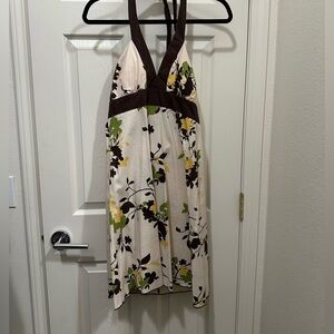 Floral Print halter dress